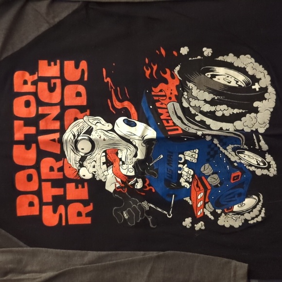 Doctor Strange records baseball tee - Picture 2 of 2